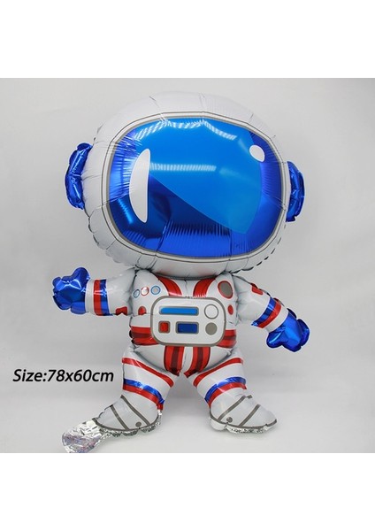 1 Adet 1 Takım Dış Uzay Astronot Roket Galaxy Tema Arka Plan Bez Balon Çocuk Doğum Günü Partisi Dekorları Çocuk Odası Bebek Duş Zemin (Yurt Dışından)