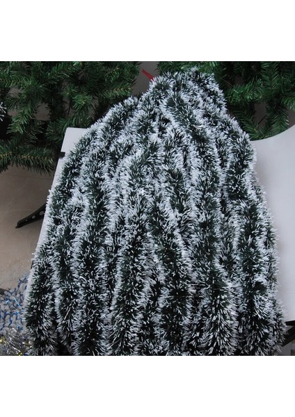 Kırmızı 2 M Yeni Yıl Noel Dekor Şerit Çelenk Noel Ağacı Yay Süsleme Yeşil Kamışı Tinsel Parti Malzemeleri Bar Üstleri Düğün Dekorasyon (Yurt Dışından)