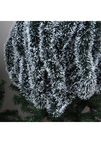Kırmızı 2 M Yeni Yıl Noel Dekor Şerit Çelenk Noel Ağacı Yay Süsleme Yeşil Kamışı Tinsel Parti Malzemeleri Bar Üstleri Düğün Dekorasyon (Yurt Dışından)