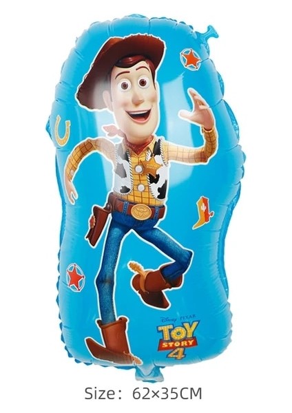 Balon 1 Adet Disney Oyuncak Hikayesi Parti Süslemeleri Çocuk Doğum Günü Tek Kullanımlık Sofra Bardak Kaşık Tabaklar Buzz Lightyear Tema Çocuk Seti Şekeri (Yurt Dışından)