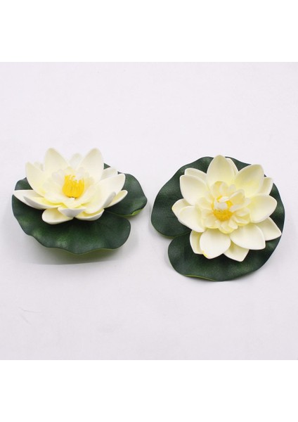 Gül Kırmızı 10 cm Yüzen Yapay Lotus Sahte Bitki Çiçek Dıy Nilüfer Simülasyon Lotus Mikro Peyzaj Gölet Için Ev Bahçe Dekorasyon (Yurt Dışından)