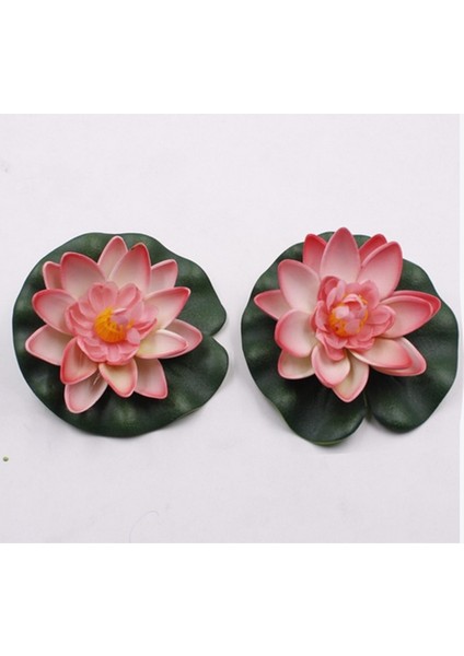Gül Kırmızı 10 cm Yüzen Yapay Lotus Sahte Bitki Çiçek Dıy Nilüfer Simülasyon Lotus Mikro Peyzaj Gölet Için Ev Bahçe Dekorasyon (Yurt Dışından)