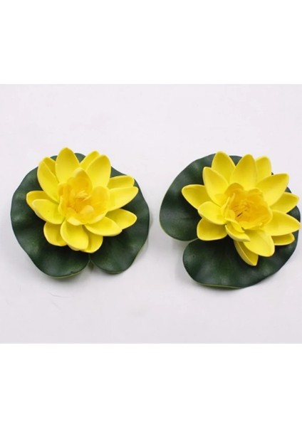 Gül Kırmızı 10 cm Yüzen Yapay Lotus Sahte Bitki Çiçek Dıy Nilüfer Simülasyon Lotus Mikro Peyzaj Gölet Için Ev Bahçe Dekorasyon (Yurt Dışından)