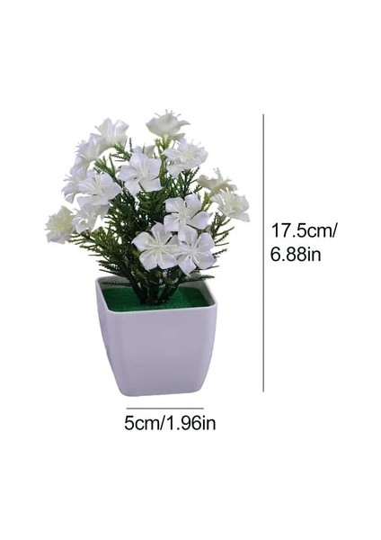 17 Mini Yapay Bitkiler Bonsai Küçük Simüle Aloe Ağacı Saksı Bitkileri Sahte Çiçekler Ofis Masası Saksı Süsler Ev Bahçe Dekor (Yurt Dışından)