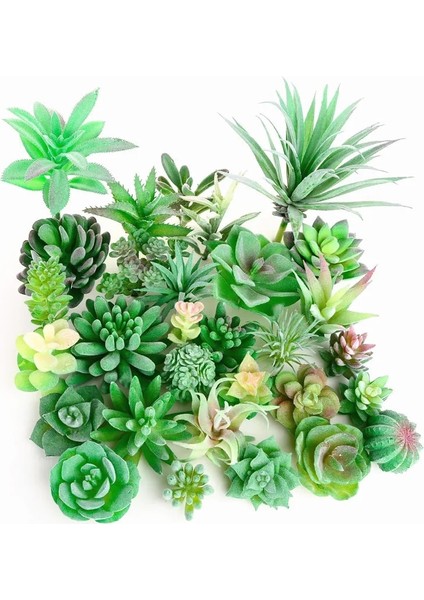 Stil 3 Yeşil Akın Yapay Succulents Bitkiler Ev Bahçe Dekorasyon Çiçek Aranjmanı Banyo Aksesuarları Planta Yapay (Yurt Dışından) fiyatları