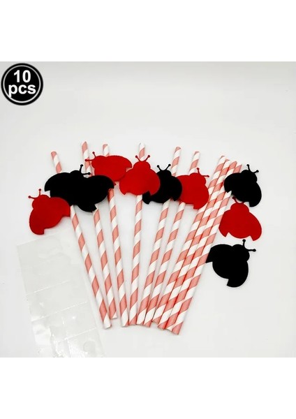 Pipetler 10 Adet 130*220 cm Uğur Böceği Tek Kullanımlık Masa Örtüsü Polka Dot Uğur Böceği Masa Örtüsü Düğün Bebek Duş Parti Çocuklar Doğum Günü Partisi Dekorasyon (Yurt Dışından)