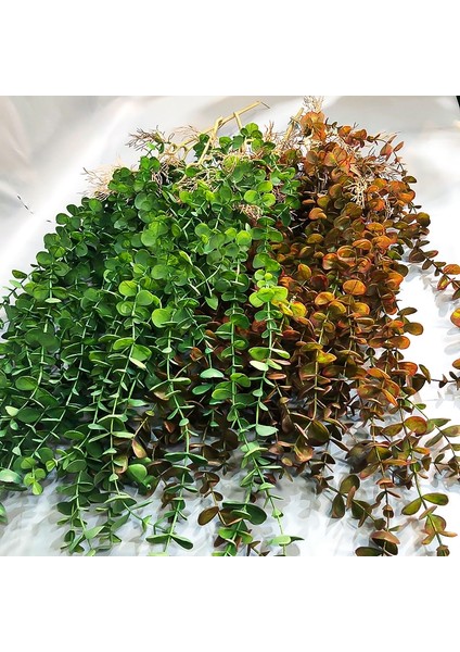 104 cm YJLBG-L 104 cm Sahte Okaliptüs Rattan Yapay Bitkiler Asma Plastik Ağaç Dalı Duvar Asılı Yapraklar Ev Bahçe Açık Düğün Dekor Için (Yurt Dışından)