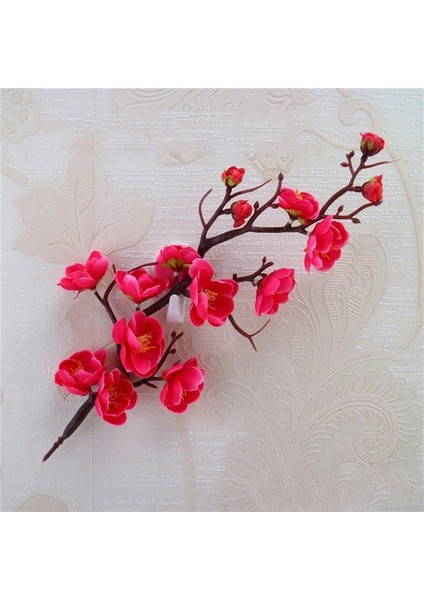Stil 4 Yapay Çiçek Kiraz Bahar Erik Çiçeği Şeftali Dalı 30 cm -60 cm Düğün Dekorasyon Için Ipek Çiçek Ağacı Çiçek Tomurcuğu (Yurt Dışından)