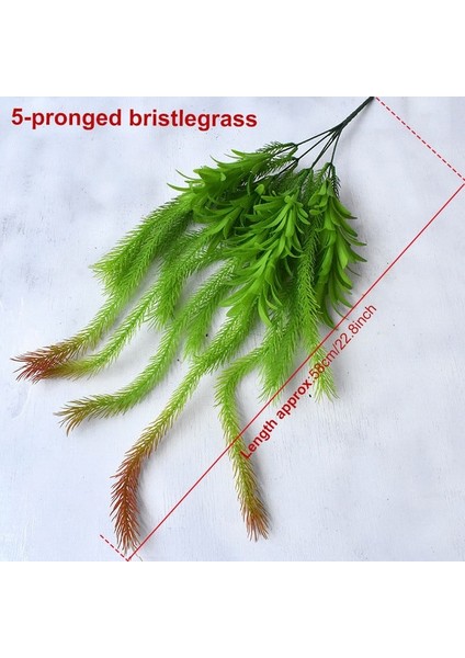 Fern LEAVE-039 Yapay Eğreltiotu Bitkileri Duvar Dekorasyonu Yaprak Aksesuarları Kaplumbağa Arka Yaprak Farsça Yeşil Bitki Duvar Aksesuarları Ev Dekorasyon (Yurt Dışından)