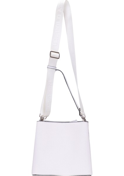 Beyaz U.s. Polo Assn. Kadın Omuz Çantası US8413 indirimleri