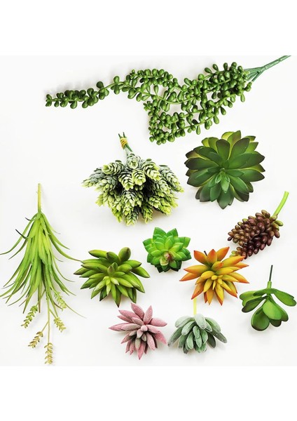 Buğday Kulak Hava Çim Resim Gösterisi Olarak Yeşil Akın Yapay Succulents Ev Yatak Odası Oturma Odası Banyo Noel Partisi Dekorasyon Sahte Bitki Bonsai (Yurt Dışından)