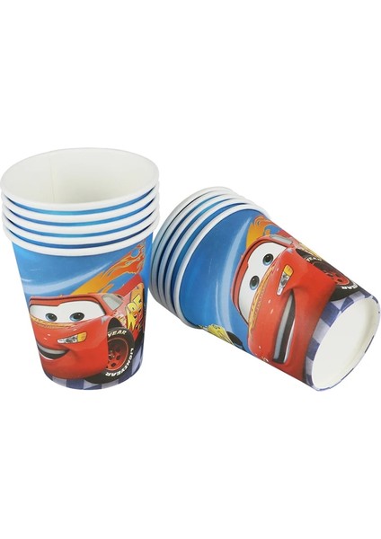 Çanta E-1 Adet Disney Arabalar Doğum Günü Partisi Süslemeleri Çocuklar Favor Yıldırım Mcqueen Kağıt Bardaklar Tabaklar Bebek Duş Tek Kullanımlık Sofra Malzemeleri (Yurt Dışından)