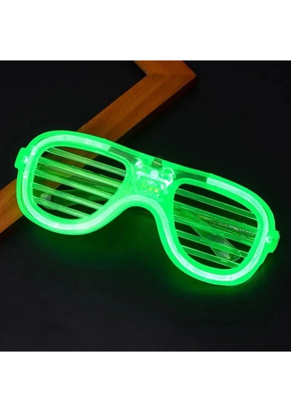 Stil-1 1 Pc LED Gözlük Neon Parti Yanıp Sönen Gözlük Aydınlık Işık Gözlük Bar Parti Konser Sahne Floresan Glow Fotoğraf Sahne Malzemeleri (Yurt Dışından) modelleri