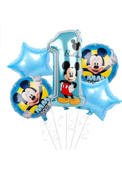 Banner Disney Mickey Mouse Tek Kullanımlık Sofra Parti Süslemeleri Bardak Peçeteler Tabaklar Payet Dekor Bebek Duş Doğum Günü Partisi Malzemeleri (Yurt Dışından) modelleri