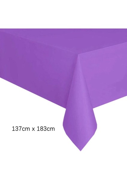 1 Adet M Tek Kullanımlık Masa Örtüsü Pembe Beyaz Plastik Dikdörtgen Masa Örtüsü Silin Masa Örtüsü Çocuklar Doğum Günü Düğün Parti Masa Süsü Malzemeleri (Yurt Dışından)