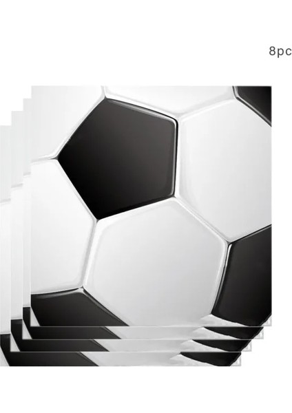 8 Adet Banner Futbol Doğum Günü Tek Kullanımlık Masa Örtüsü Futbol Parti Tek Kullanımlık Sofra Setleri Çocuk Boys Mutlu Futbol Doğum Günü Partisi Malzemeleri (Yurt Dışından)