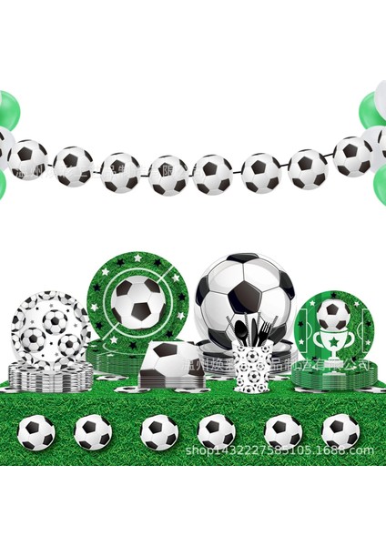 8 Adet Banner Futbol Doğum Günü Tek Kullanımlık Masa Örtüsü Futbol Parti Tek Kullanımlık Sofra Setleri Çocuk Boys Mutlu Futbol Doğum Günü Partisi Malzemeleri (Yurt Dışından)