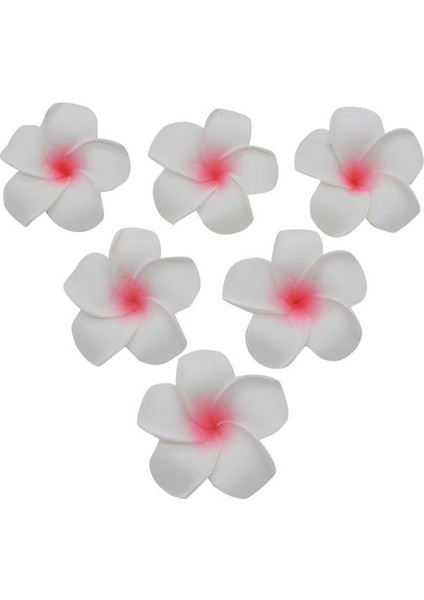 H03 5 cm 10 Adet/grup 5-9 cm Hawaii Frangipani Pe Köpük Yapay Çiçek Dıy Çelenk Headdress Çiçekler Düğün Dekorasyon Parti Malzemeleri (Yurt Dışından)