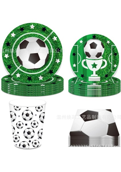 20 Adet Balonlar Futbol Doğum Günü Tek Kullanımlık Masa Örtüsü Futbol Parti Tek Kullanımlık Sofra Setleri Çocuk Boys Mutlu Futbol Doğum Günü Partisi Malzemeleri (Yurt Dışından) indirimleri