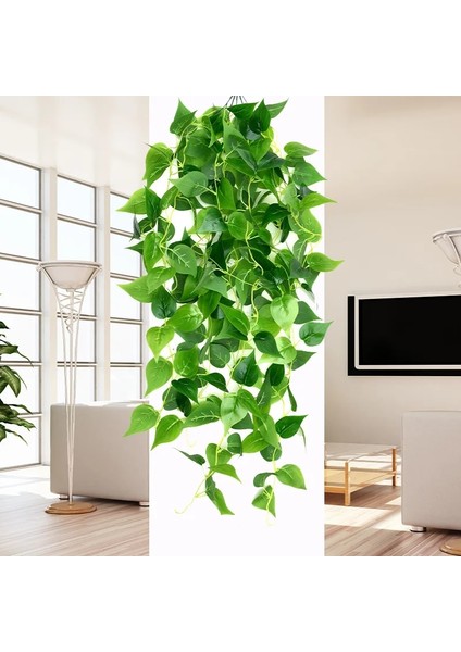 Üzüm Yaprağı Yapay Sarmaşık Sarmaşıklar Sahte Yapraklar Garland 105 cm / 41.3in Uzun Yonca Bitki Duvar Asılı Zemin Buketi Için Çiçek Aranjmanı (Yurt Dışından)