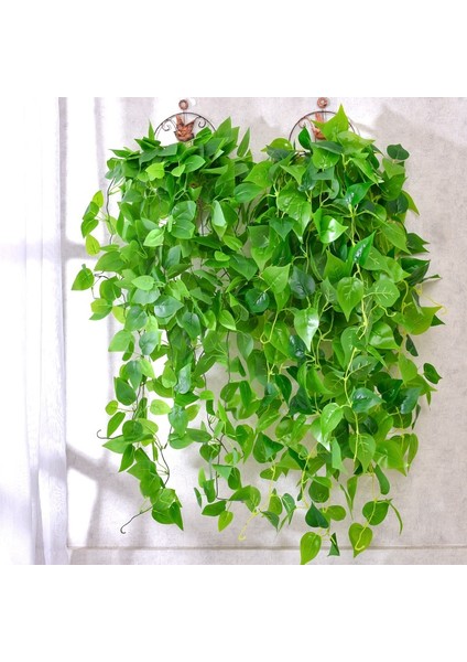 Üzüm Yaprağı Yapay Sarmaşık Sarmaşıklar Sahte Yapraklar Garland 105 cm / 41.3in Uzun Yonca Bitki Duvar Asılı Zemin Buketi Için Çiçek Aranjmanı (Yurt Dışından)