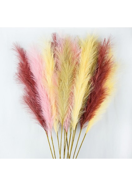 120 cm -L01-1PC 100-120 cm Büyük Ipek Pampas Çim Çiçekleri Pantas Artificiales Para Decoracion Simülasyon Bitkiler Ev Dekor Için Düğün Dekorasyon (Yurt Dışından)
