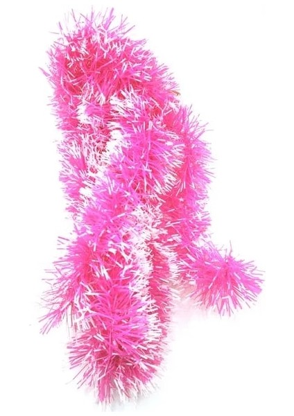 Açık Sarı 200 cm Renkli Noel Dekorasyon Bar Üstleri Şerit Çelenk Noel Ağacı Süsler Beyaz Koyu Yeşil Kamışı Tinsel Parti Malzemeleri (Yurt Dışından)