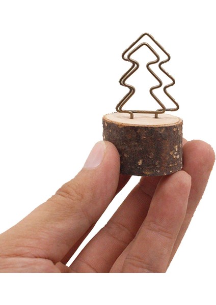 A6 Ahşap Bloknot Tutucular Sevimli Desen Masa Numarası Adı Burcu Mesaj Klipleri Düğün Parti Için Kart Tutucu Kartpostallar Gıda Işaretleyiciler (Yurt Dışından) indirimleri