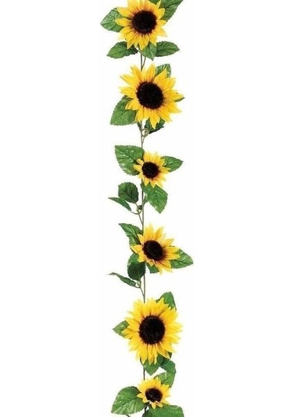 1 Adet 1 Adet 260 cm Yapay Sarı Ayçiçeği Garland Çiçek Askılığı Düğün Çiçek Kemer Dekor Ipek (Yurt Dışından)
