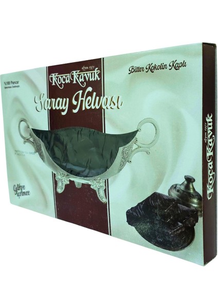Saray Helvası 350 gr Bitter Kokolin Kaplı