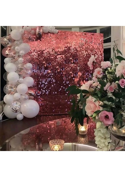 Küçük Gül Altın 2 M Fornite Glitter Düğün Dekorasyon Kare Bekarlığa Veda Partisi Tinsel Curta Doğum Günü Partisi Süslemeleri Doğum Günü Payet Zemin (Yurt Dışından) modelleri