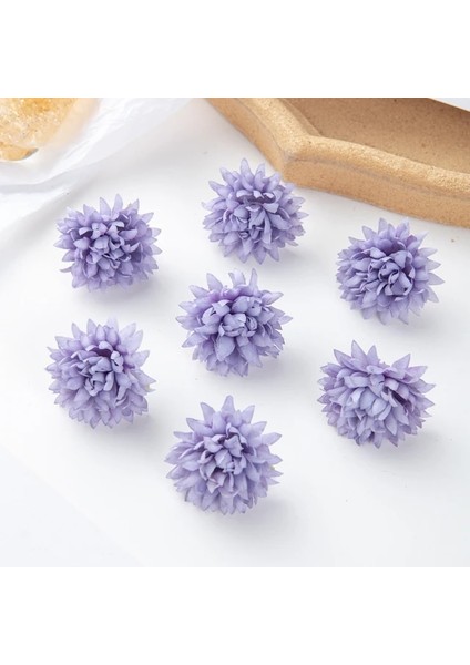 Menekşe 10 Adet 50 Adet Yapay Çiçekler Karalama Defteri Diy Hediye Şeker Kutusu Düğün Bahçe Gül Kemer Ev Için Noel Süslemeleri Sahte Ipek Karanfil (Yurt Dışından)