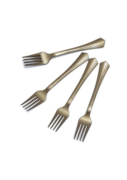 FORK-10PCS Bronzlaştırıcı Altın Noktalar Parti Tek Kullanımlık Sofra Seti Malzemeleri Bebek Duş Için Kağıt Mendil Tepsisi Doğum Günü Partisi Malzemeleri (Yurt Dışından)