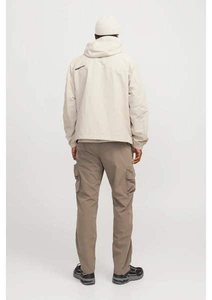 Erkek Jcounıon Kapüşonlu Fermuarlı Ceket 12274049 Taş indirimleri