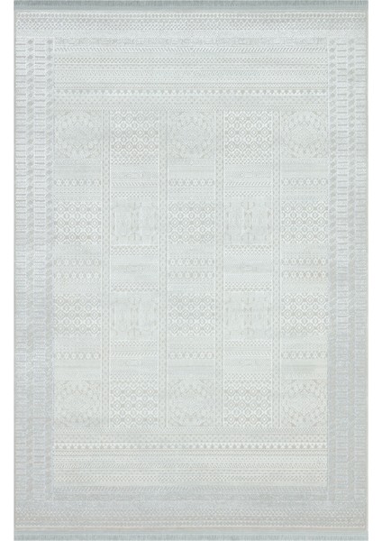 Halı Vivaldi 9761 Beyaz Yumuşak Dokulu Akrilik Ile Üretilen Kaliteli Makine Dokuması Halı
