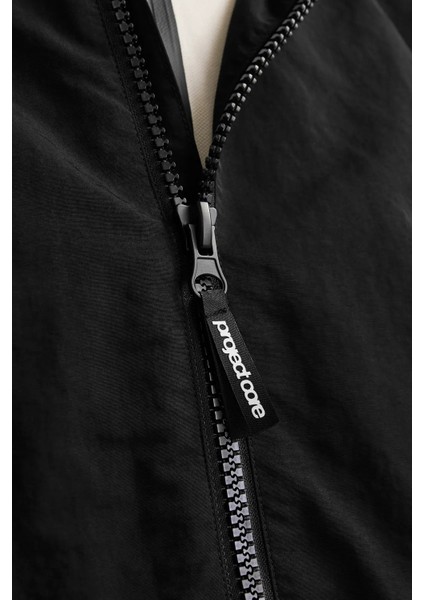 Erkek Jcounıon Kapüşonlu Fermuarlı Ceket 12274049 Siyah modelleri