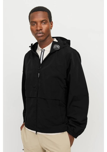 Erkek Jcounıon Kapüşonlu Fermuarlı Ceket 12274049 Siyah fırsatları