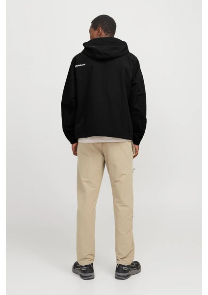 Erkek Jcounıon Kapüşonlu Fermuarlı Ceket 12274049 Siyah indirimleri