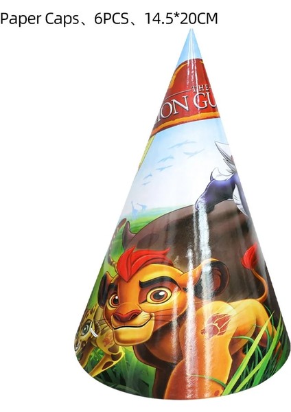 Balon 1 Adet Aslan Kral Simba Tek Kullanımlık Sofra Seti Çocuklar Doğum Günü Partisi Dekor Masa Örtüsü Saman Peçete Bardak Plaka Balon Parti Malzemeleri (Yurt Dışından)
