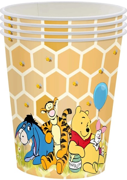 6 Adet Numarası 1 Disney Winnie The Pooh Yemek Takımı Parti Malzemeleri Masa Örtüsü Fincan Plaka Pooh Balon Çocuk Doğum Günü Cadılar Bayramı Süslemeleri (Yurt Dışından) fırsatları