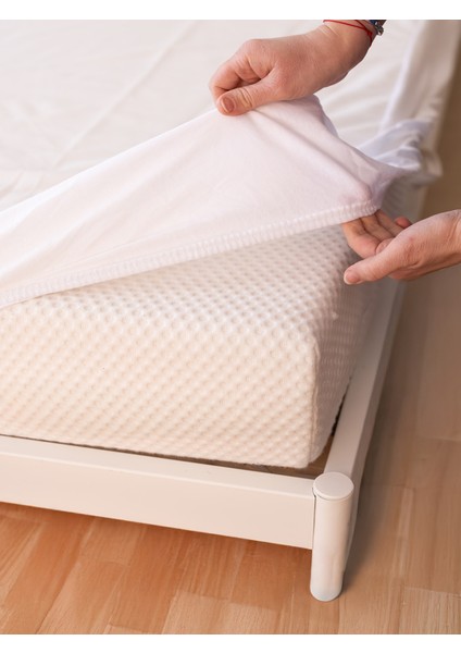 Alez Full Kenar Mikro Fitted Sıvı Geçirmez Sessiz Çift Kişilik-Tek Kişilik-Bebek Yatak Koruyucu Alez