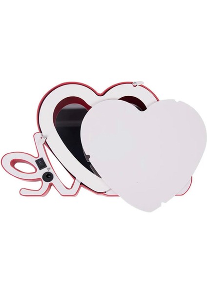 Kişiye Özel Fotoğrafınızın Olduğu Love Yazılı LED Sihirli Ayna Dekoratif Fotoğraf Çerçevesi fırsatları