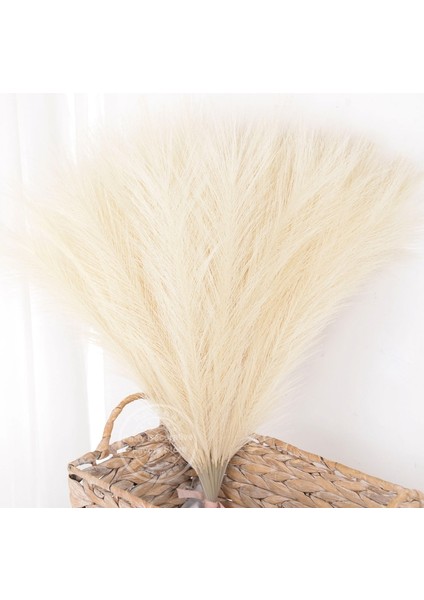 Turuncu Sarı 15 Adet 15/30 Adet Yapay Pampas Çim Buketi Ev Oturma Odası Düğün Parti Dekorasyon Sahte Bitki 43 cm Kurutulmuş Çiçek Kamış Dıy Vazo (Yurt Dışından)