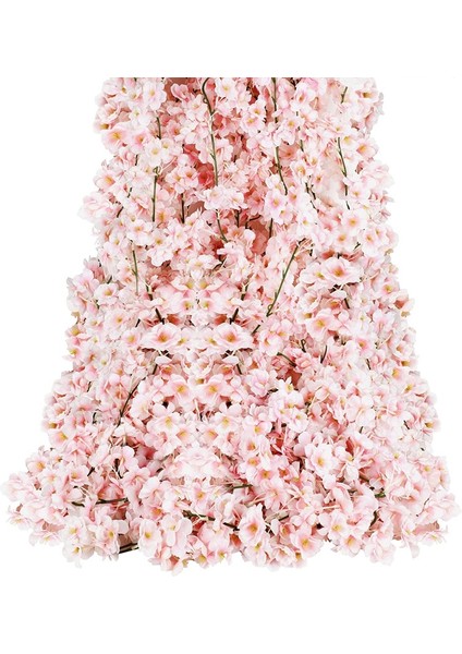 2.3 M-Gül 180 cm Yapay Çiçekler Kiraz Çiçeği Sakura Garland Düğün Kemer Bahçe Zemin Ev Partisi Dekorasyon Ipek Sahte Bitkiler Vine (Yurt Dışından) fiyatları