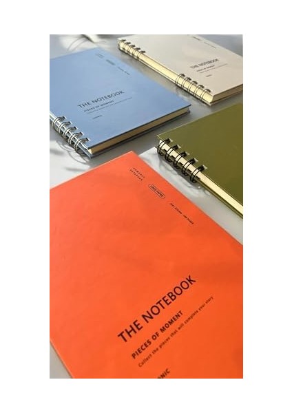 Tanıtım Spiralli 80 Yaprak Noktalı A5 Defter, Not Defteri, Okul Defteri, 4 Farklı Renk Seçeneği (03 Olive Green)