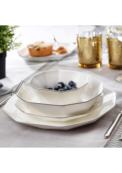 Siena Yemek Takımı 24 Prç Gümüş