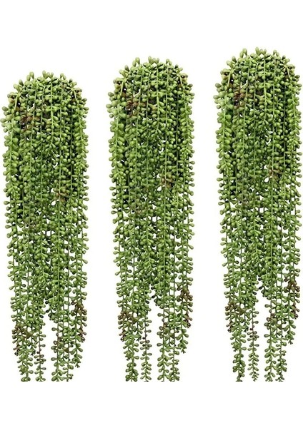 Okaliptüs Yeşili 1 Pc (Saksı Olmadan) Simülasyon Bitki Sahte Çiçekler Yeşil Bitkiler Saksı Duvar Asılı Dekorasyon Plastik Etli Boncuk Sevgilisi Gözyaşları Bitkiler (Yurt Dışından)
