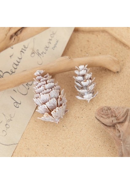 Çam Kozalağı 4 cm 50 Adet Yapay Bitkiler Diy Hediyeler Kutusu Noel Süslemeleri Ev Düğün Parti Için Lavanta Çam Kozalağı Sahte Plastik Cam Çiçekler (Yurt Dışından)