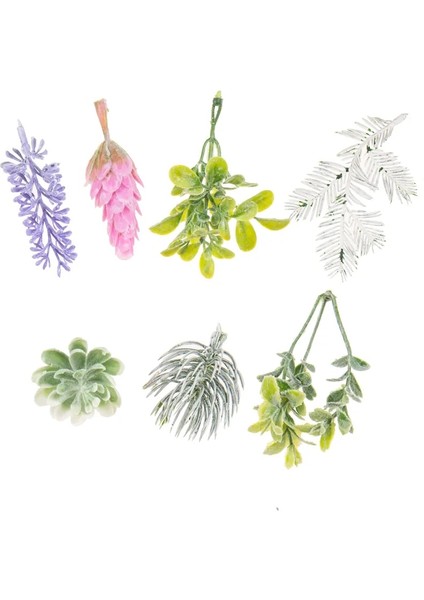 Çam Kozalağı 4 cm 50 Adet Yapay Bitkiler Diy Hediyeler Kutusu Noel Süslemeleri Ev Düğün Parti Için Lavanta Çam Kozalağı Sahte Plastik Cam Çiçekler (Yurt Dışından)