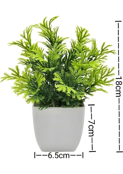 13 Yapay Bitkiler Lavanta Saksı Bonsai Yeşil Mini Ağaç Bitkiler Ev Bahçe Partisi Otel Dekor Için Sahte Çiçekler Saksı Süsler (Yurt Dışından)